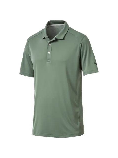 PUMA logo-print polo shirt