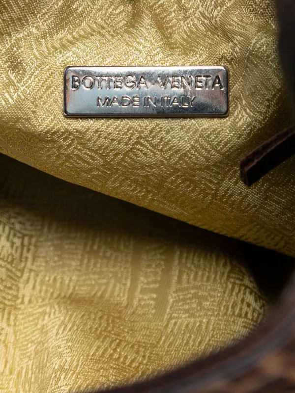 Bottega Veneta Pre-Owned 20th Century ナイロン レオパード トート