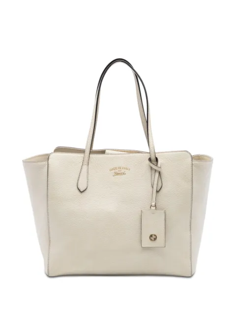 Gucci Pre-Owned 2016-2026 Medium Leather Swing tote bag
