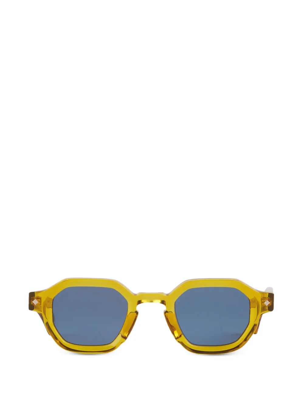 Sato Eyewear Almach geometric-frame sunglasses - Giallo