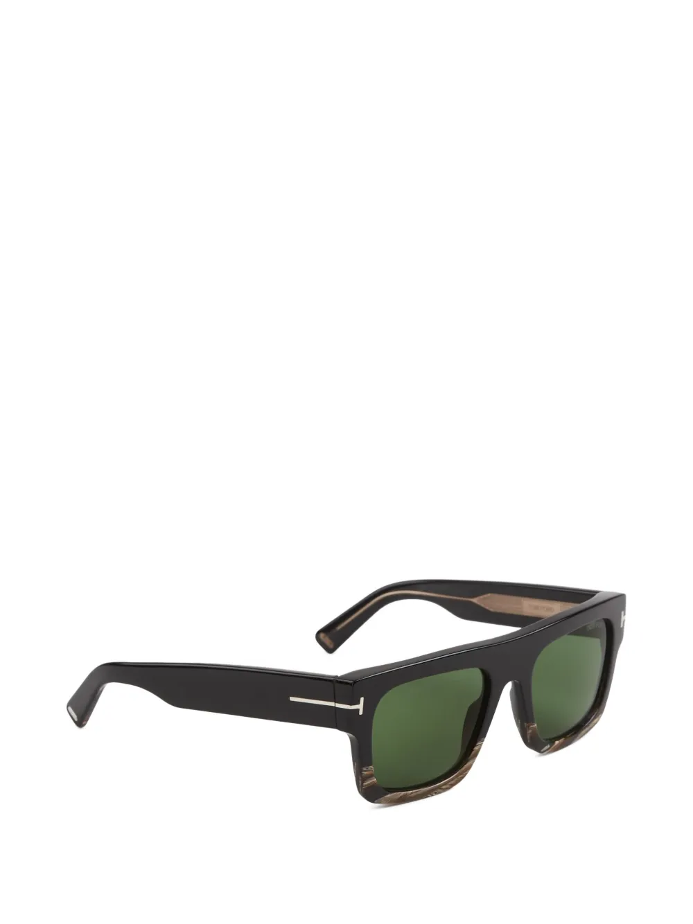 TOM FORD Eyewear Zonnebril met vierkant montuur Zwart