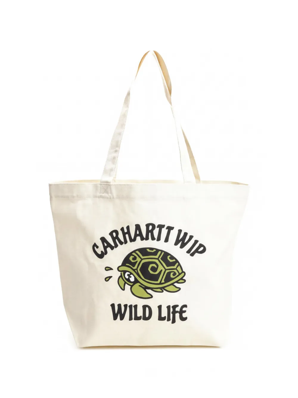 Carhartt WIP Shopper aus Canvas mit Print - Weiß