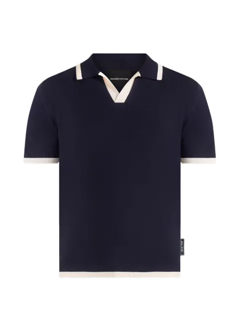 Manière De Voir playera tejida Lambert in Navy