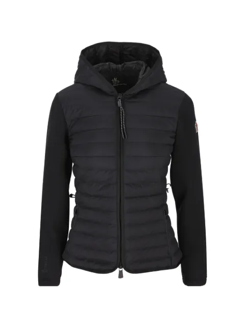 Moncler Grenoble — quilted hybrid hoodie