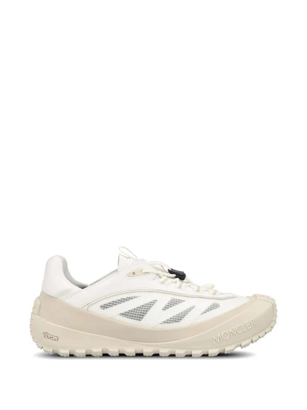 Moncler Trailgrip LP suede sneakers Wit