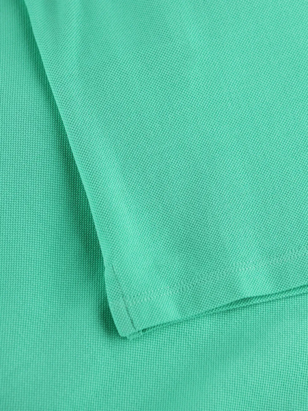 Miu Katoenen poloshirt met geborduurd logo Groen