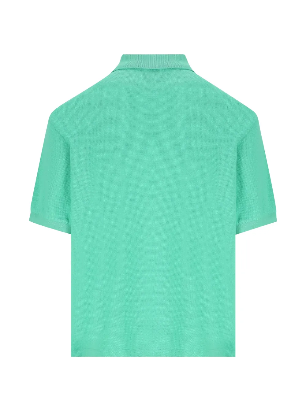 Miu Katoenen poloshirt met geborduurd logo Groen