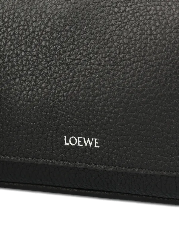 LOEWE ペブルレザー ショルダーバッグ | ブラック | FARFETCH JP