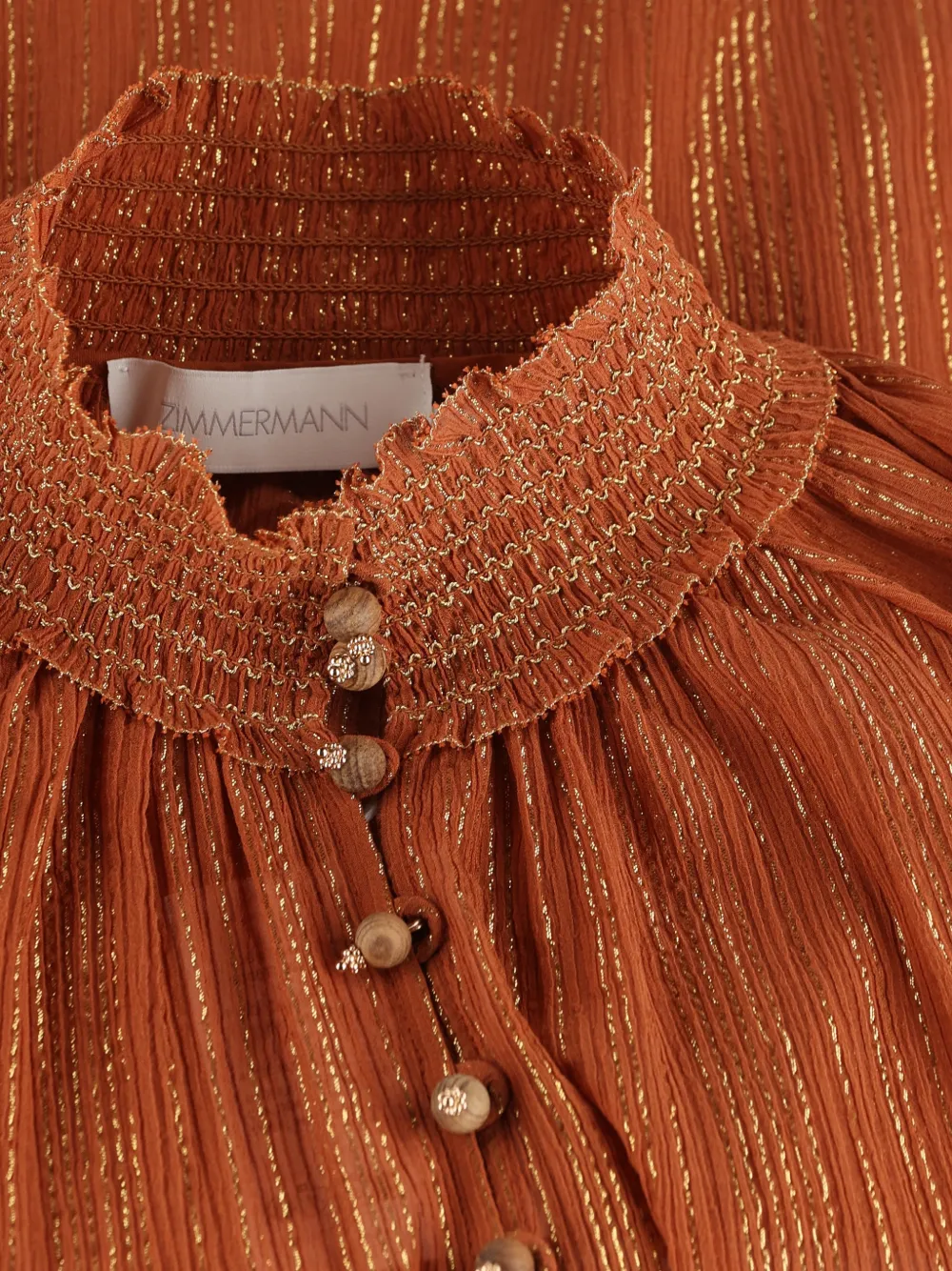 ZIMMERMANN Aster blouse Bruin