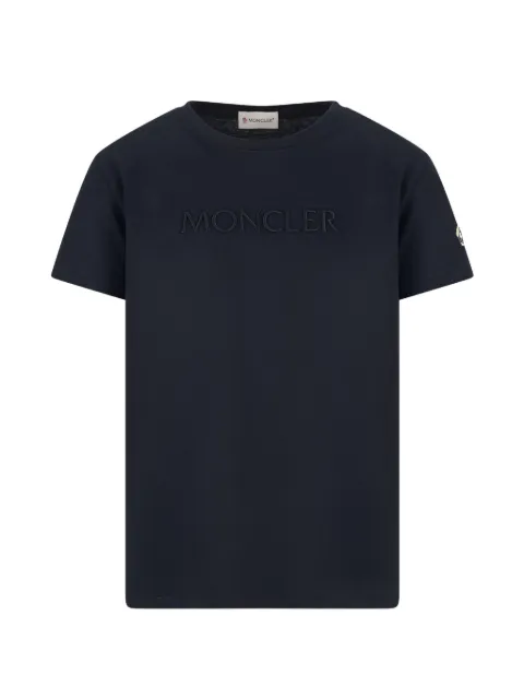 Moncler Enfant T-shirt med broderet logo