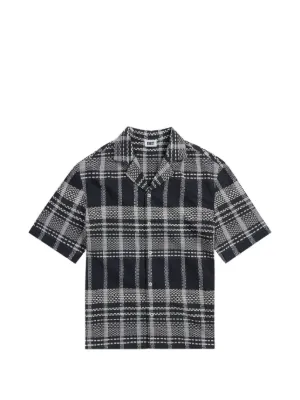 Supreme Boucle Baseball Shirt | Black | FARFETCH