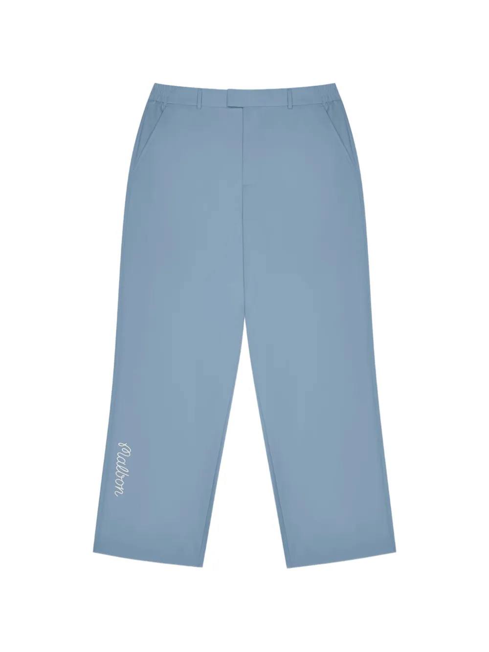 Malbon Golf Magnolia logo-embroidered trousers - Blau