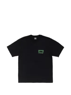 Stüssy Logo T-shirt | Black | FARFETCH ZA