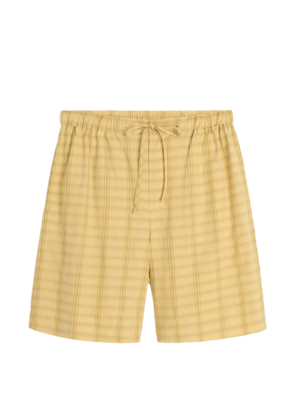 Cmmn Swdn Paris check-pattern shorts - Giallo