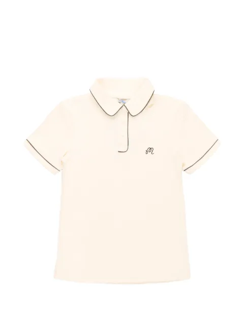 Malbon Golf Anna ribbed polo shirt