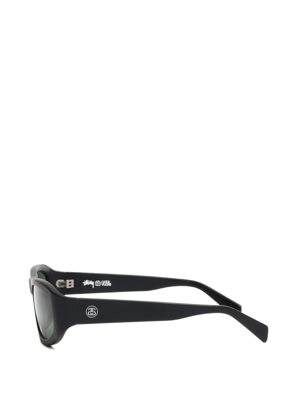 Stüssy Landon rectangle-frame Sunglasses | Black | FARFETCH CA