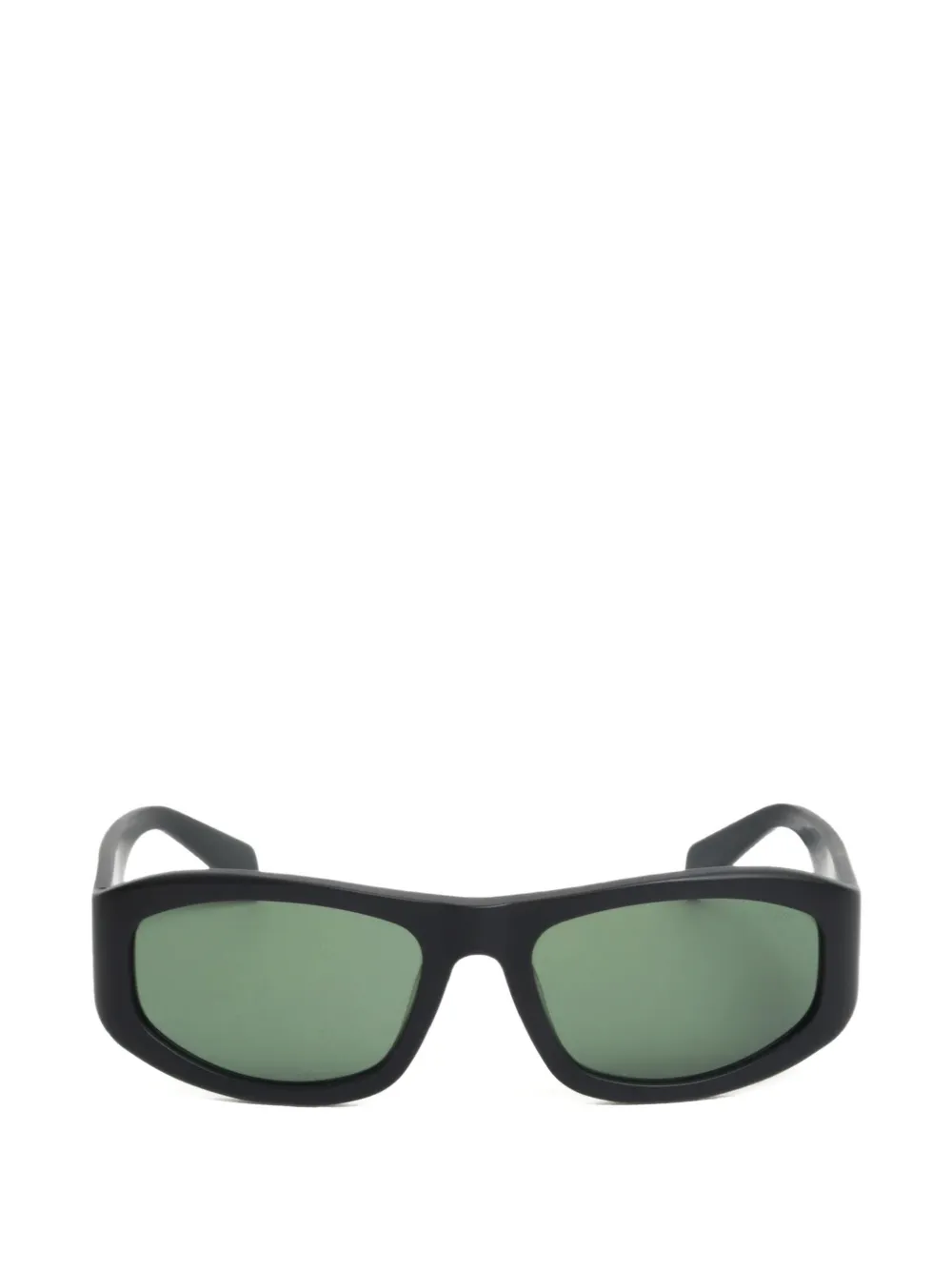 Stüssy Landon rectangle-frame sunglasses - Nero