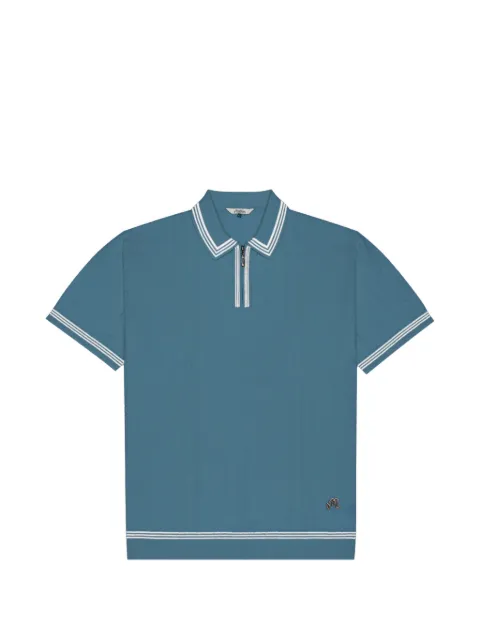 Malbon Golf Navarro stripe-trim polo shirt