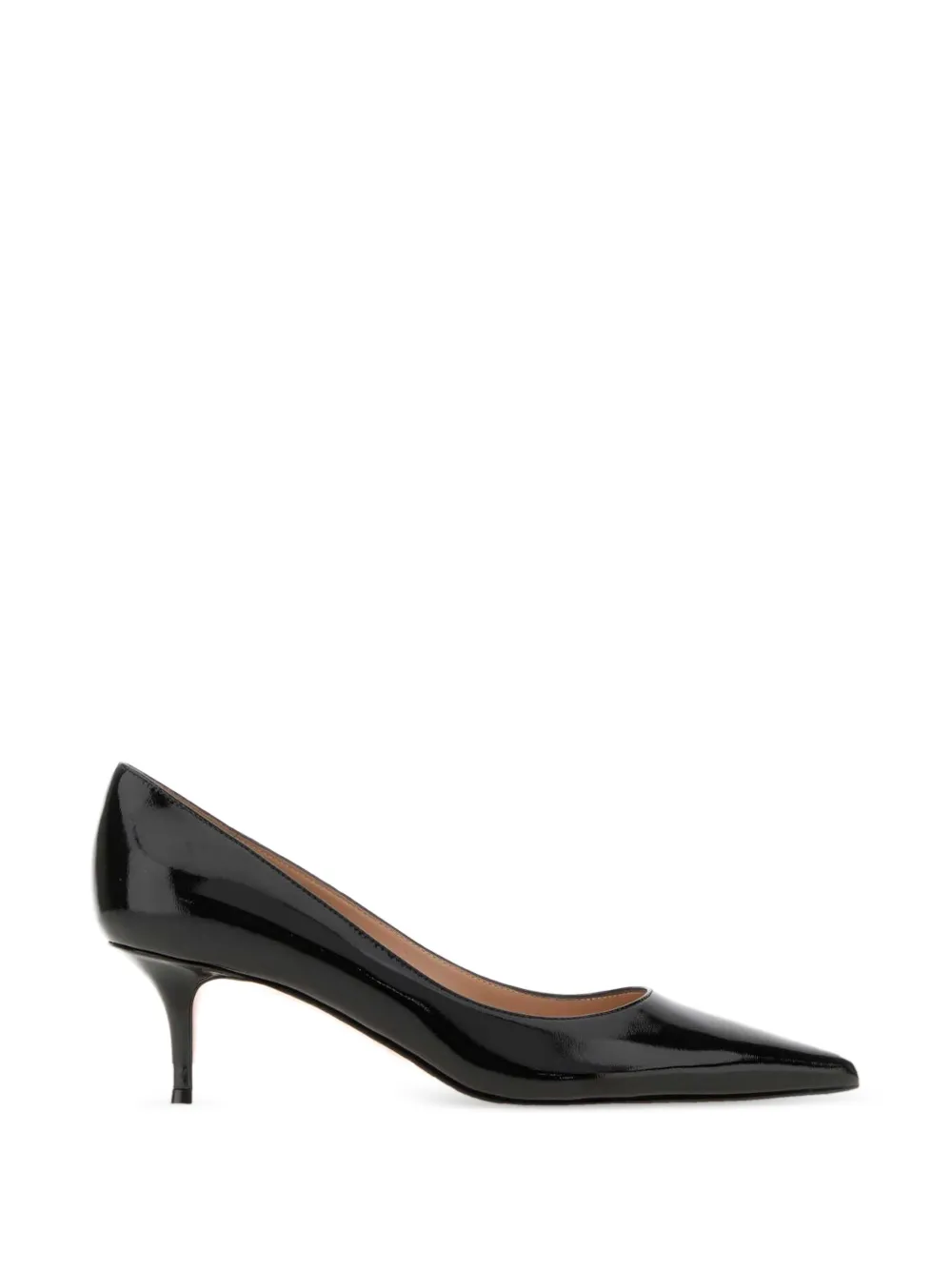 Gianvito Rossi Pumps met puntige neus Zwart