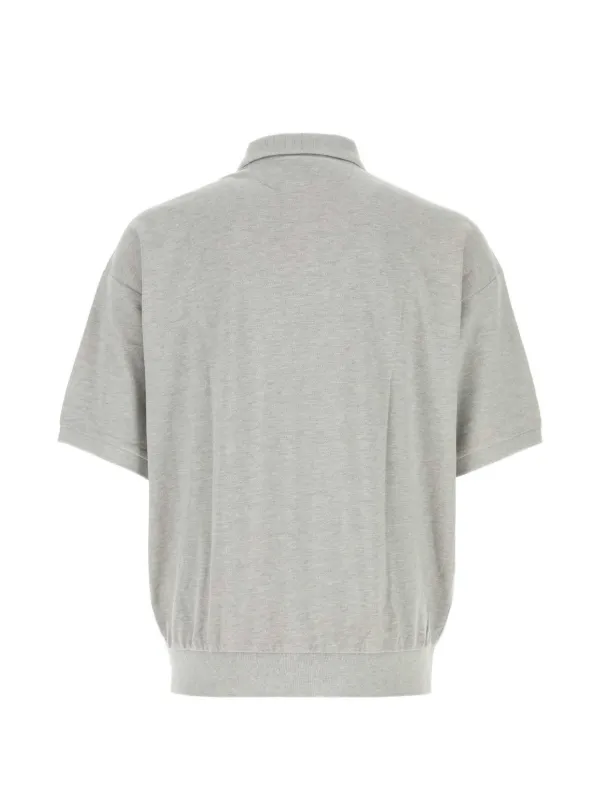 Polo Ralph Lauren Oversized Piqué Polo Shirt | Grey | FARFETCH