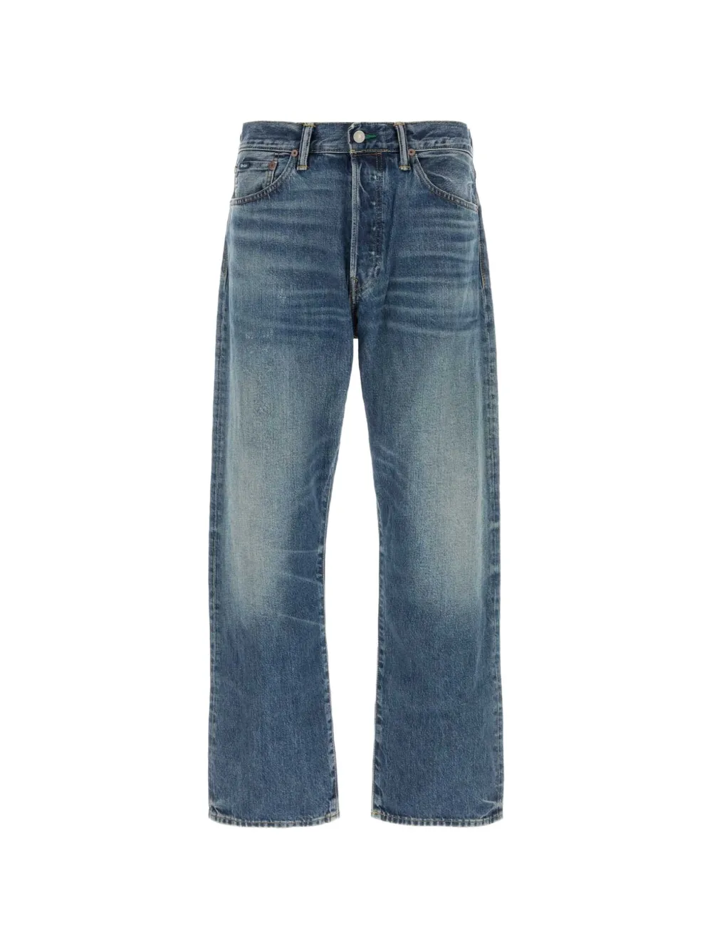 Polo Ralph Lauren faded straight-leg jeans - Blau