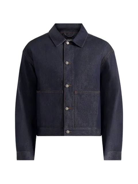 Manière De Voir Damie in indigo boxy-fit denim jacket