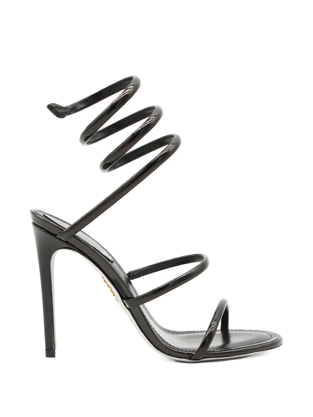 René Caovilla Cleo wraparound sandals Zwart