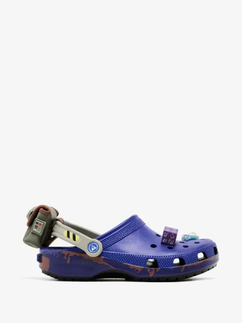 Crocs x Fortnite Battle Bus slippers
