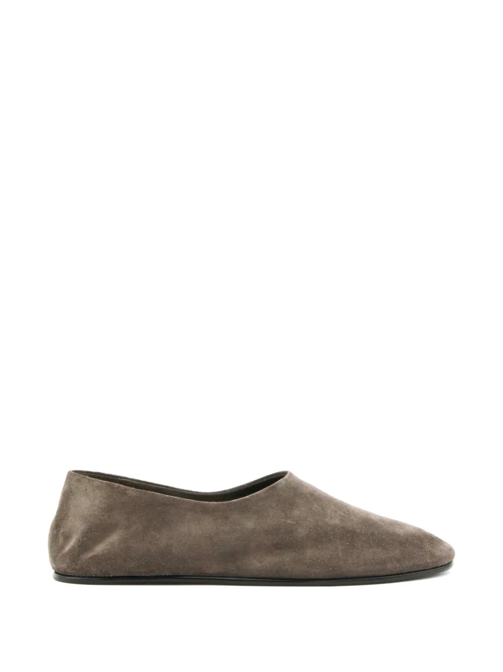 Fear Of God suede almond-toe loafers - Marrone