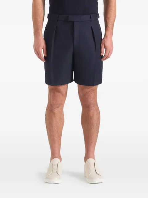 Manière De Voir Marin tailored pleated shorts