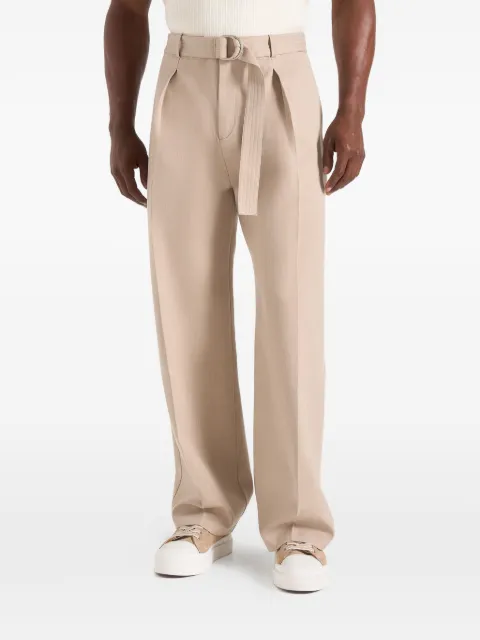 Manière De Voir Loic belted pleated trousers