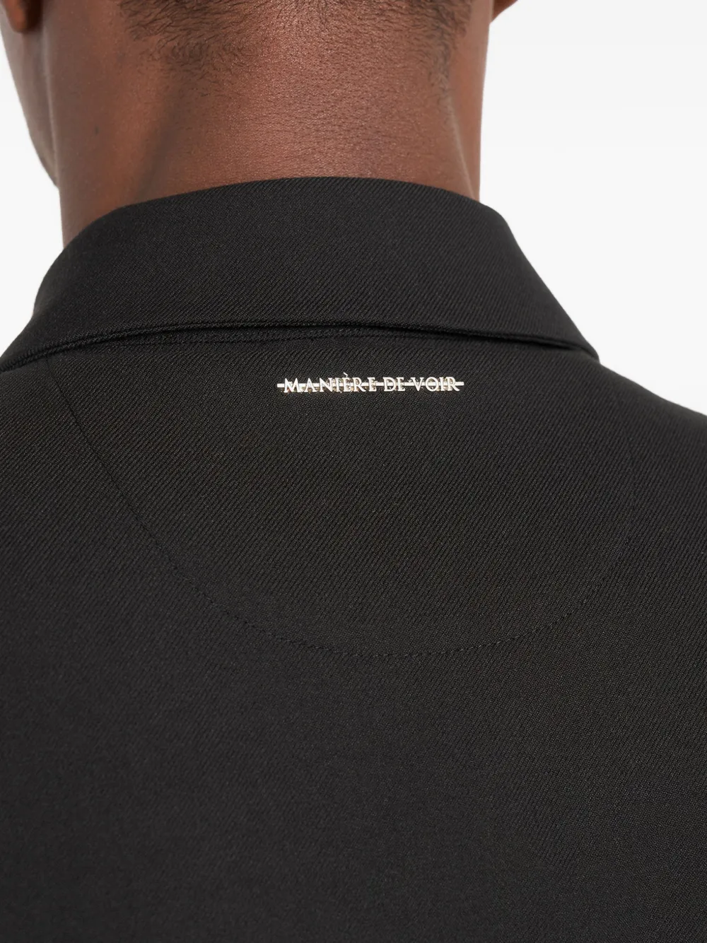 Manière De Voir boxy shirt with crease - thumbnail 5 of 5
