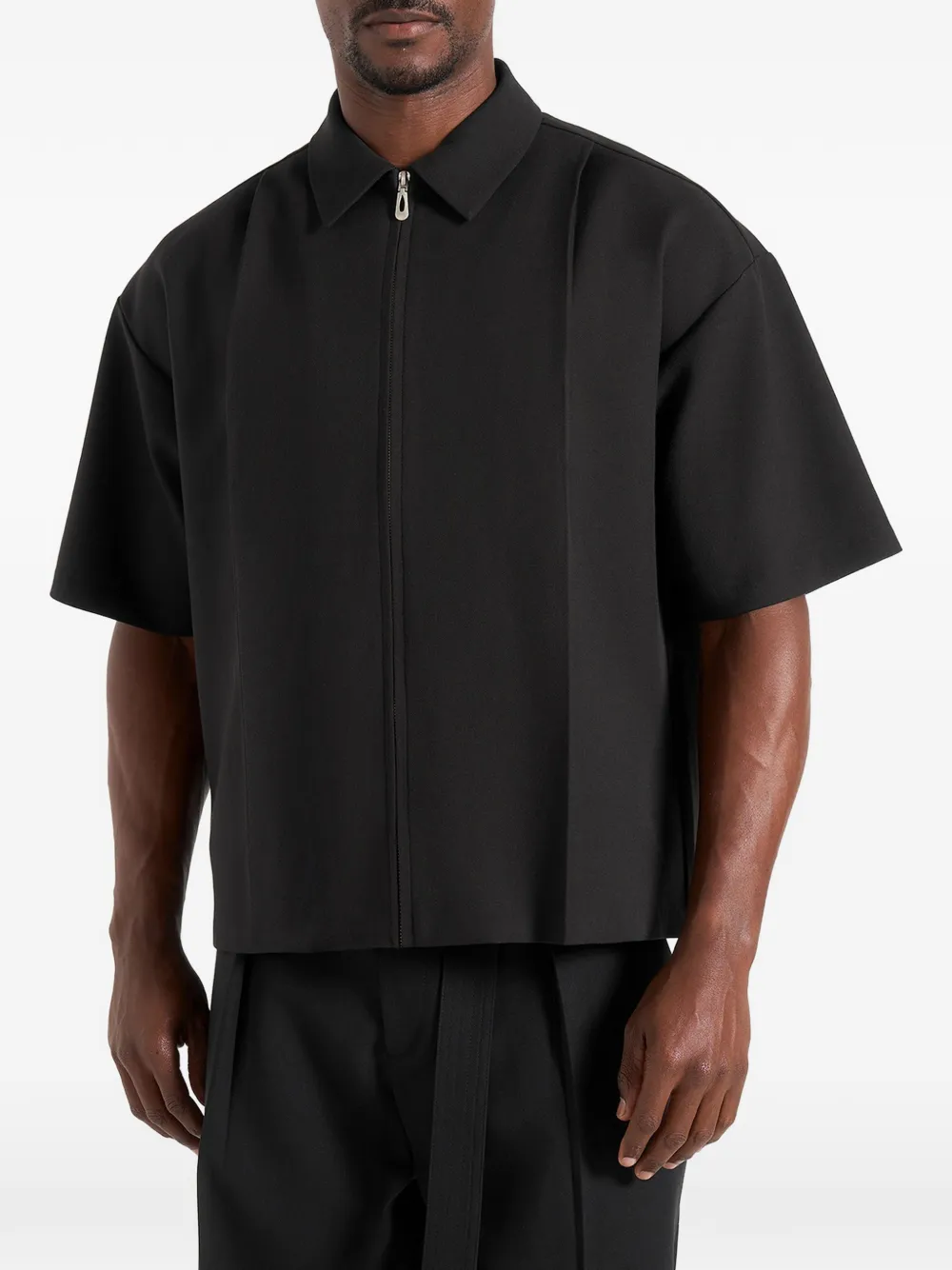 Manière De Voir boxy shirt with crease - thumbnail 3 of 5