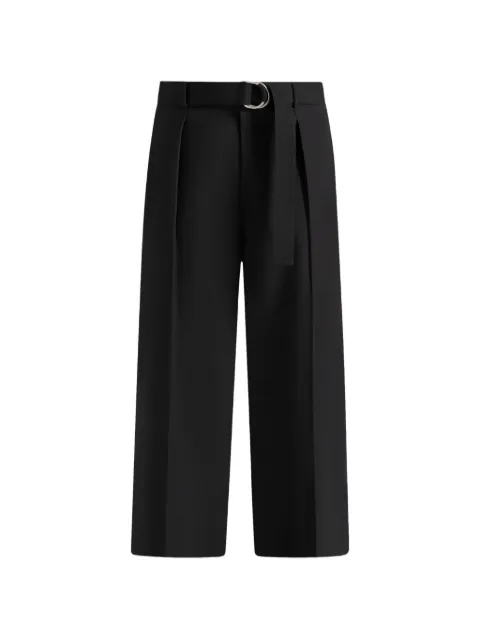 Manière De Voir Loic wide leg tailored trousers with belt