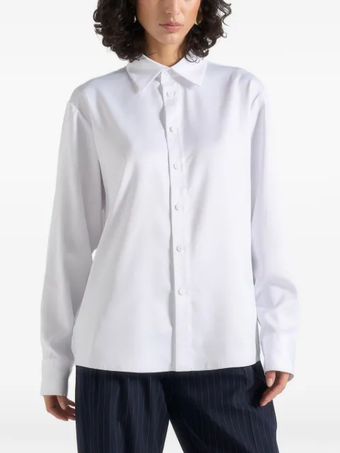 Manière De Voir camisa de satén oversize