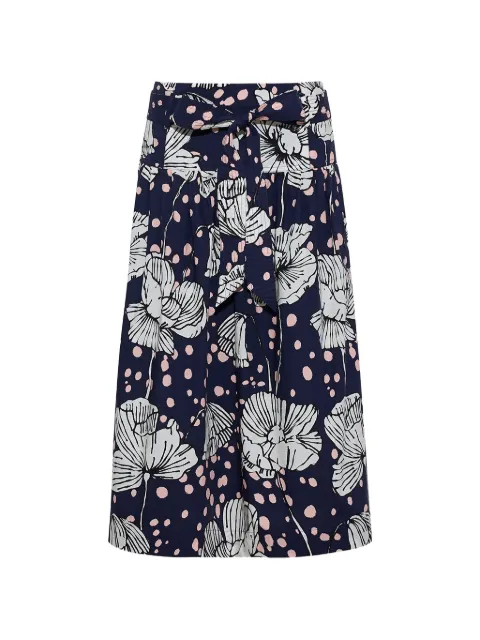 Cara Cara — Jiya floral-print tiered midi skirt