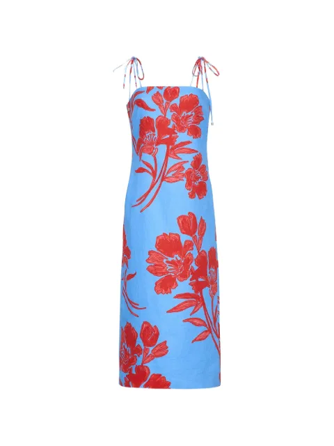 Cara Cara vestido midi Chelsea con estampado floral