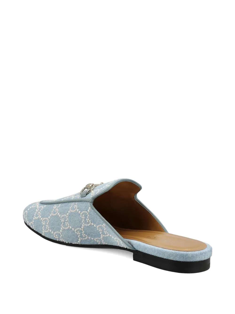 Gucci Princetown platte muiltjes Blauw