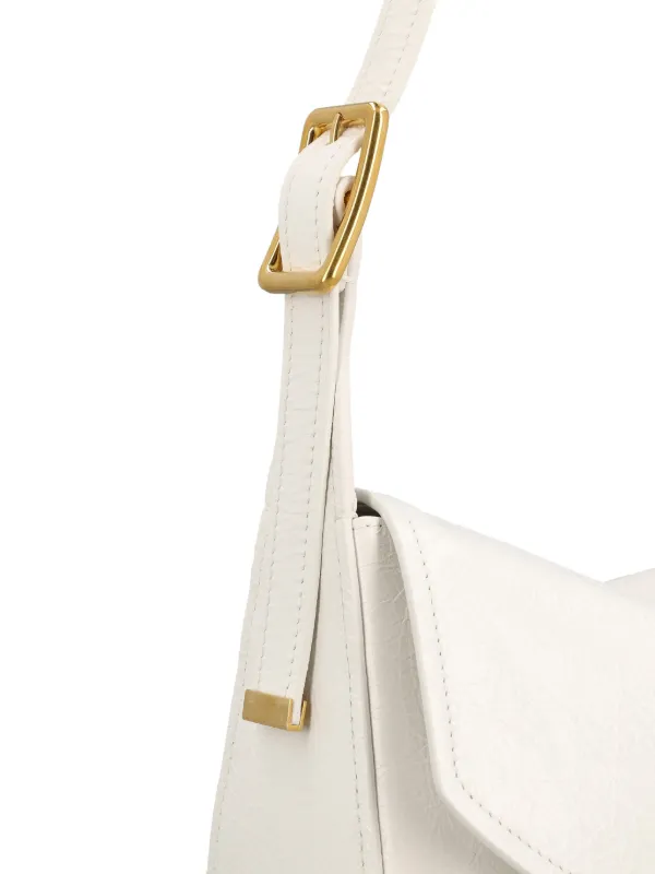 Balenciaga Clicca Shoulder Bag | White | FARFETCH