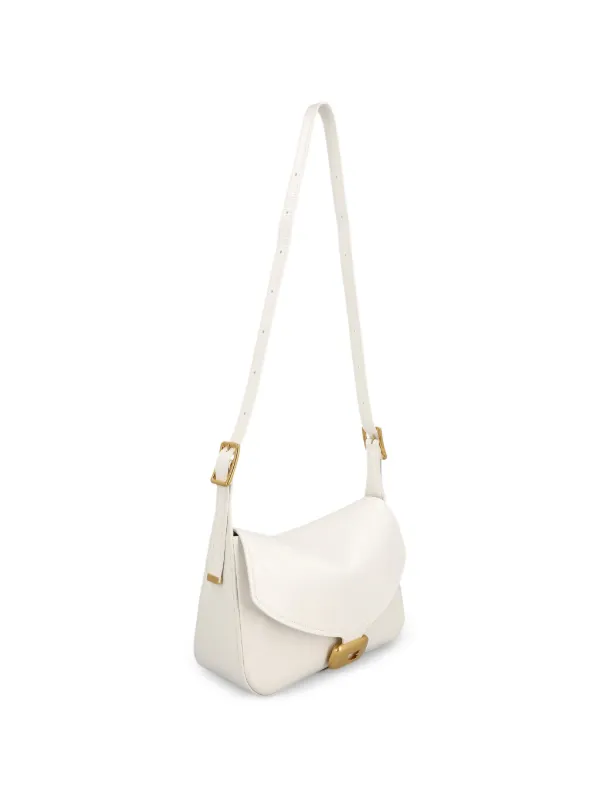 Balenciaga Clicca Shoulder Bag | White | FARFETCH