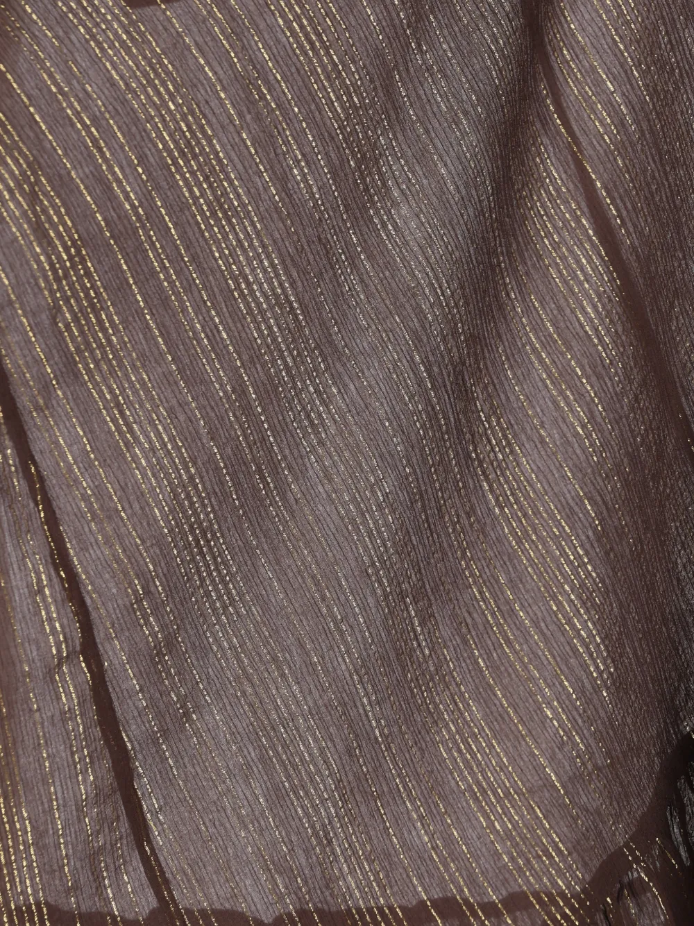 ZIMMERMANN Aster asymmetrische midi-rok met ruches Bruin