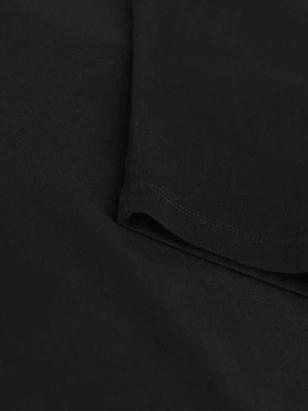 Moncler T-shirt met geborduurd logo Zwart