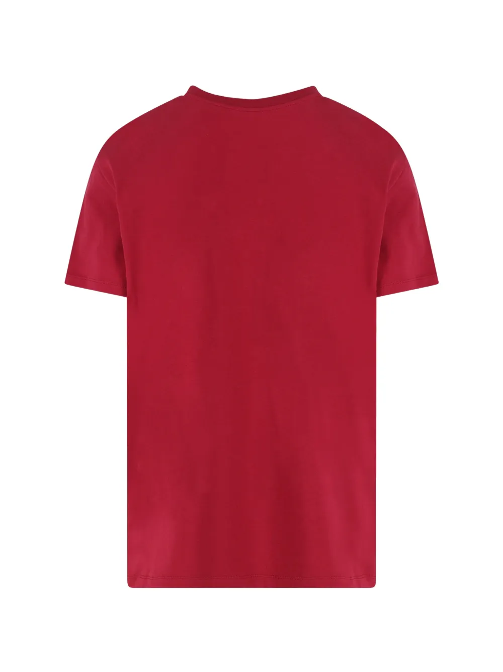 Moncler T-shirt met geborduurd logo Rood