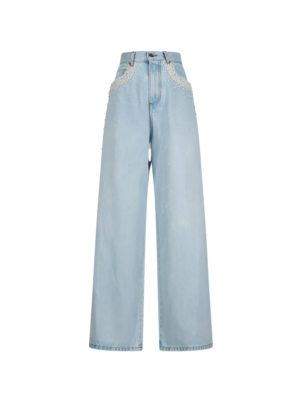 Giuseppe Di Morabito embellished pocket jeans - Blu
