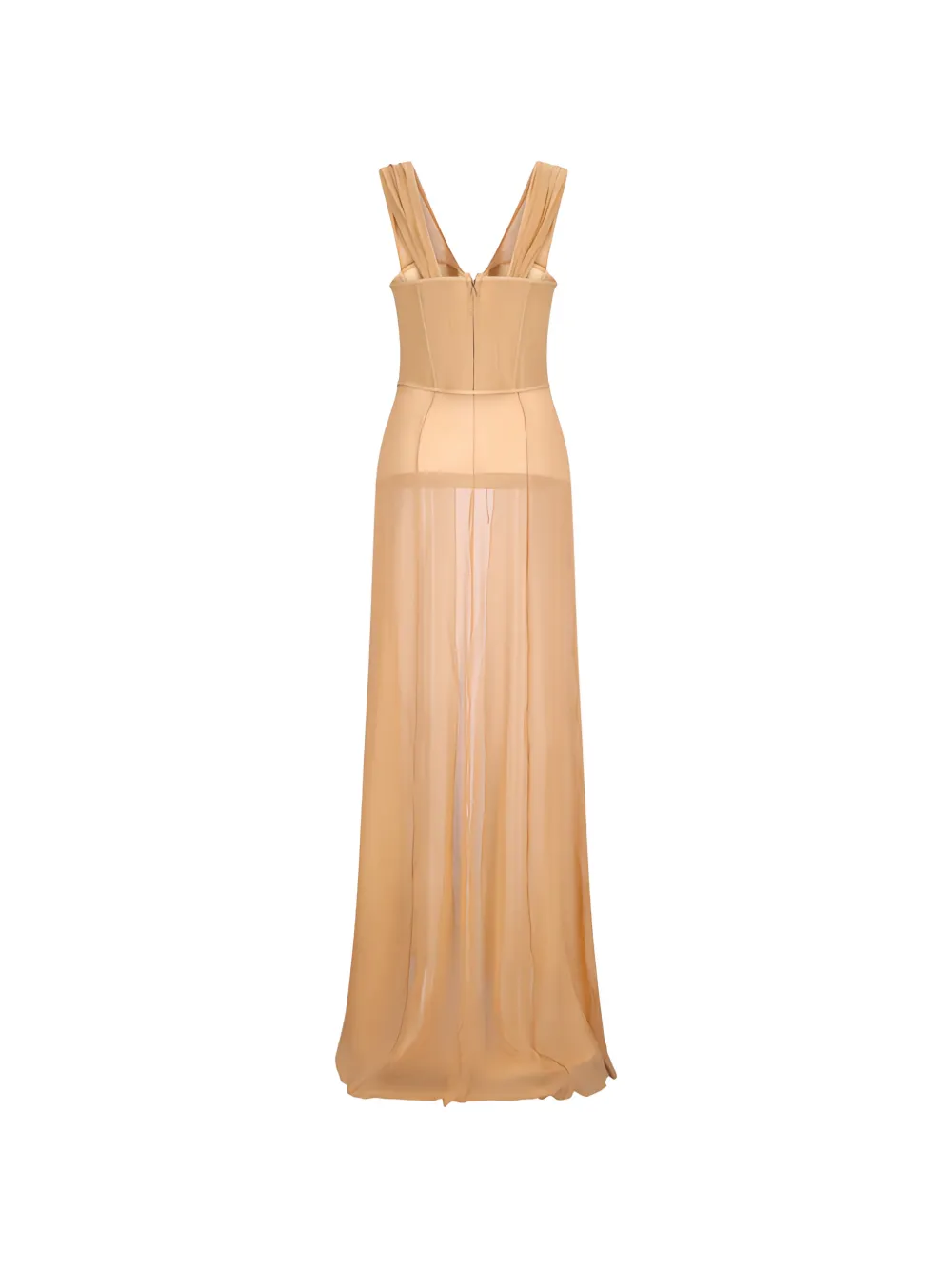 Giuseppe Di Morabito Mouwloze top Beige