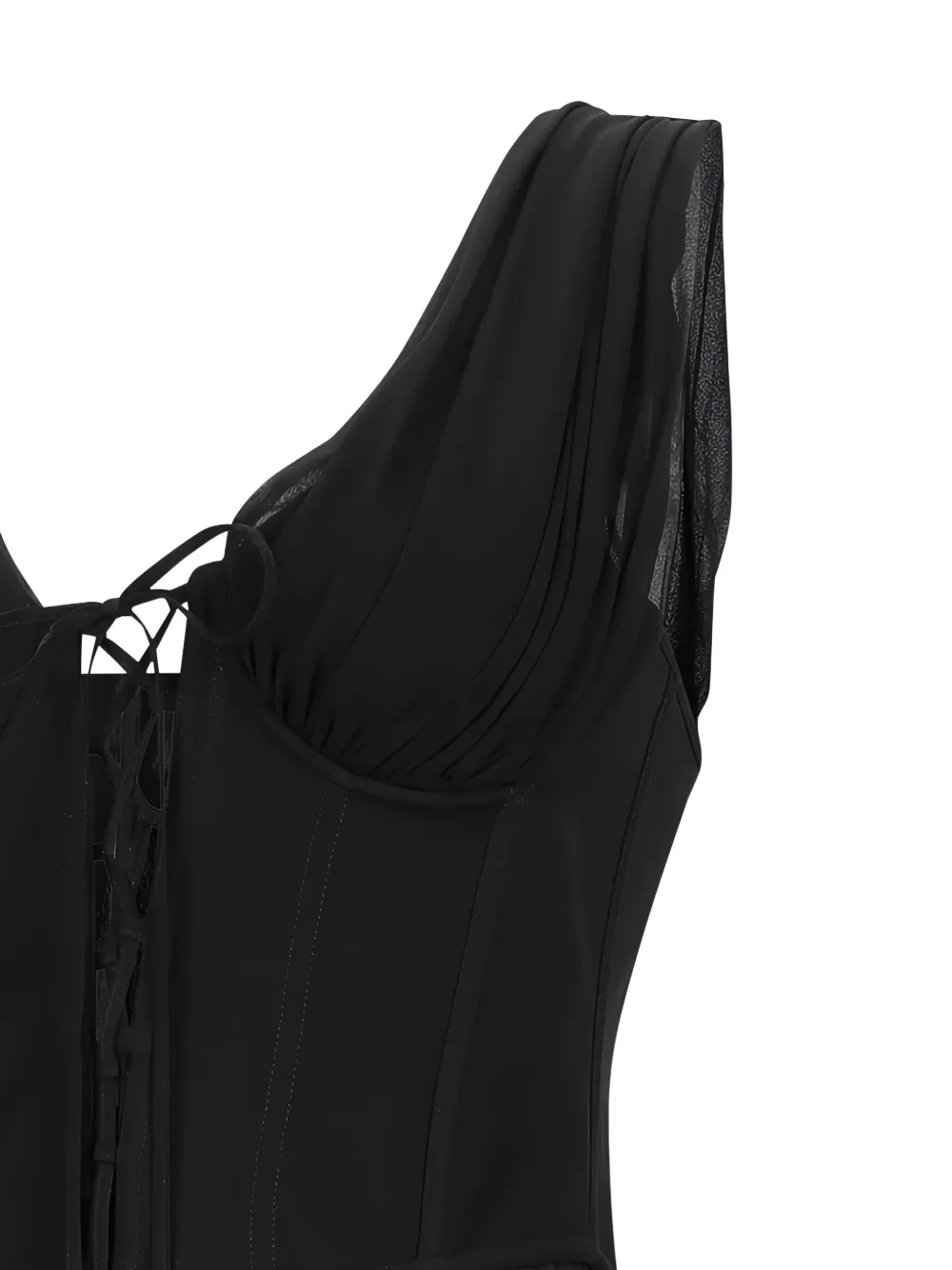 Giuseppe Di Morabito Mouwloze top Zwart