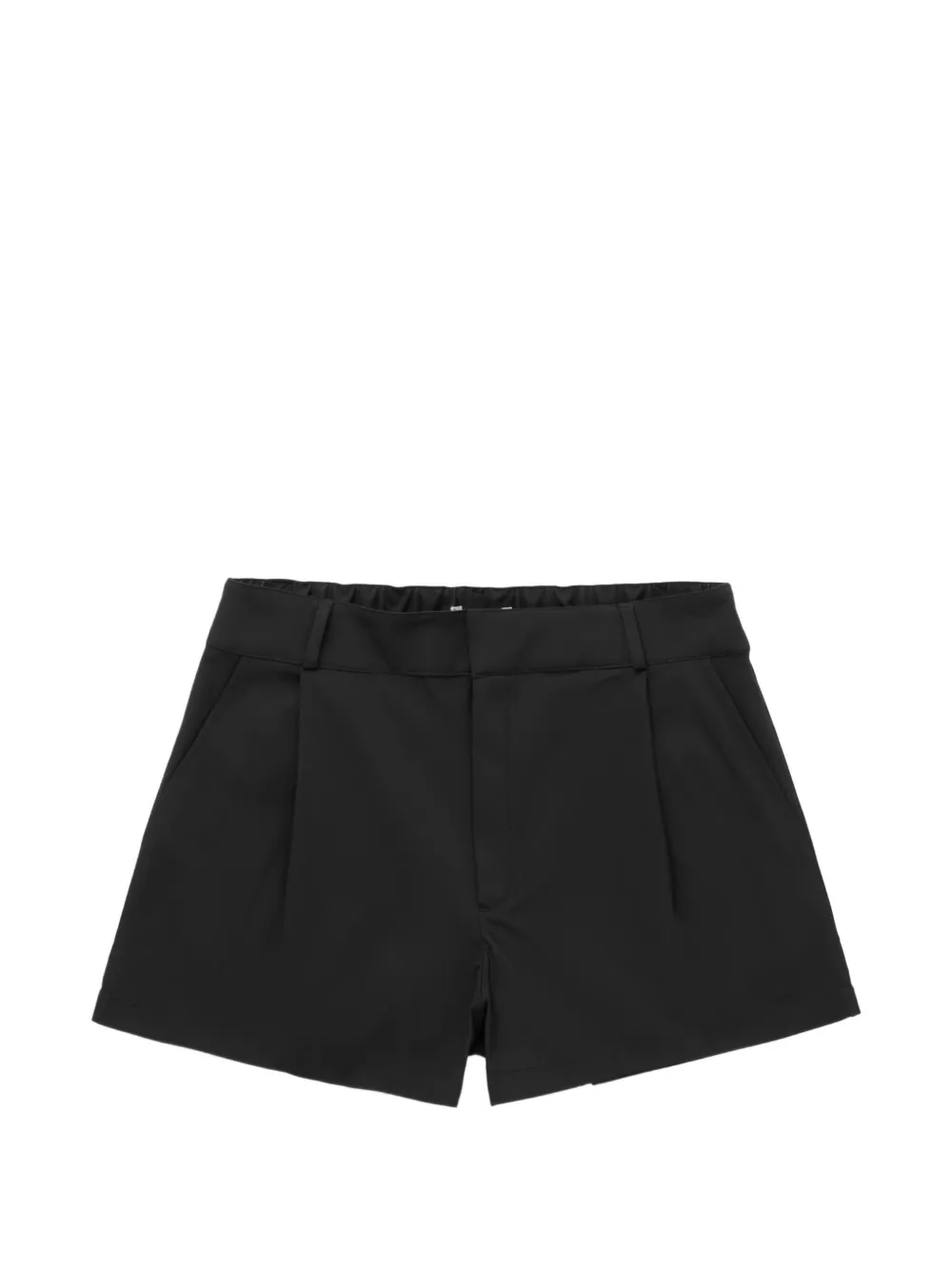 Malbon Golf Solene pleated shorts - Black