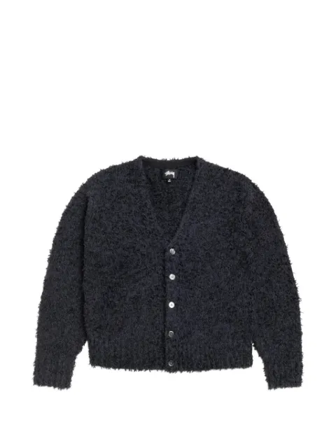 Stüssy textured button-up cardigan