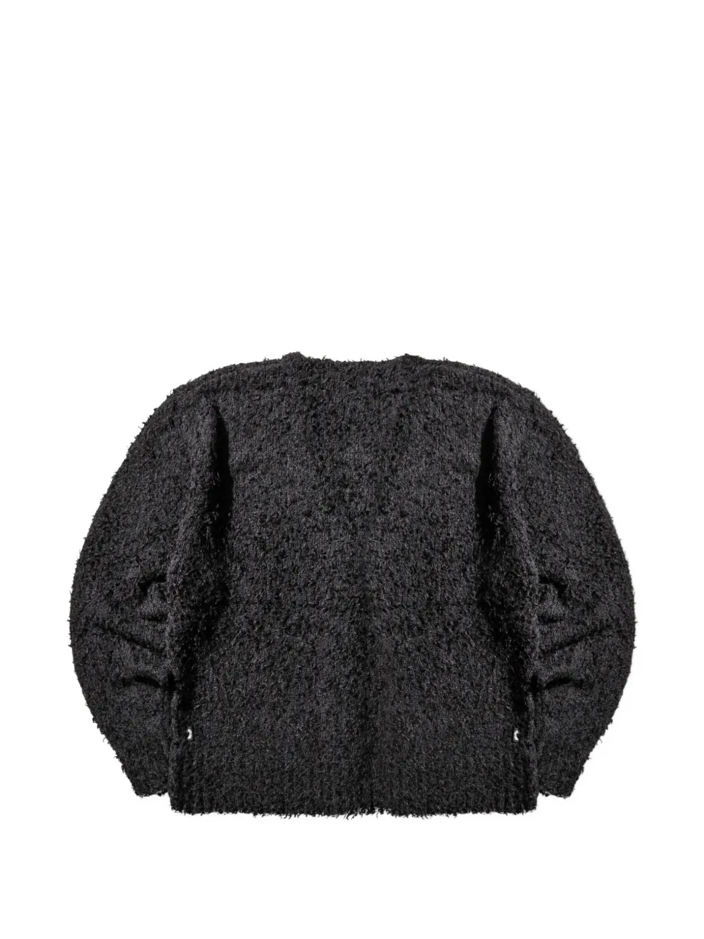 Stüssy Textured button-up Cardigan | Black | FARFETCH