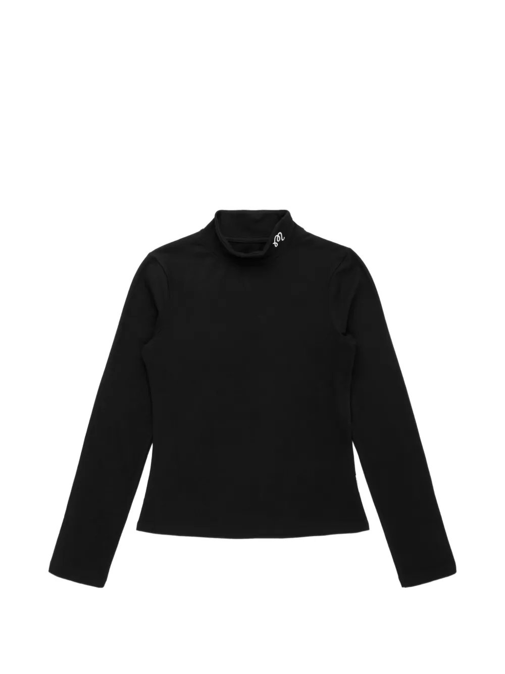Malbon Golf Rally mock-neck top - Schwarz